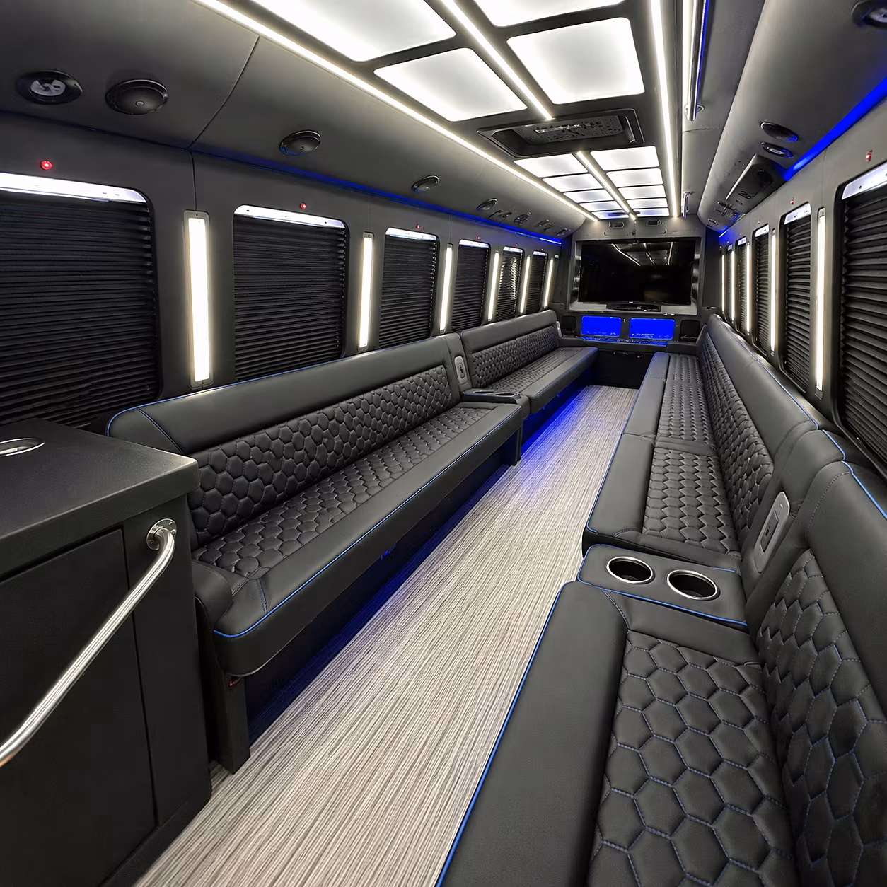 compton party bus rentals inside