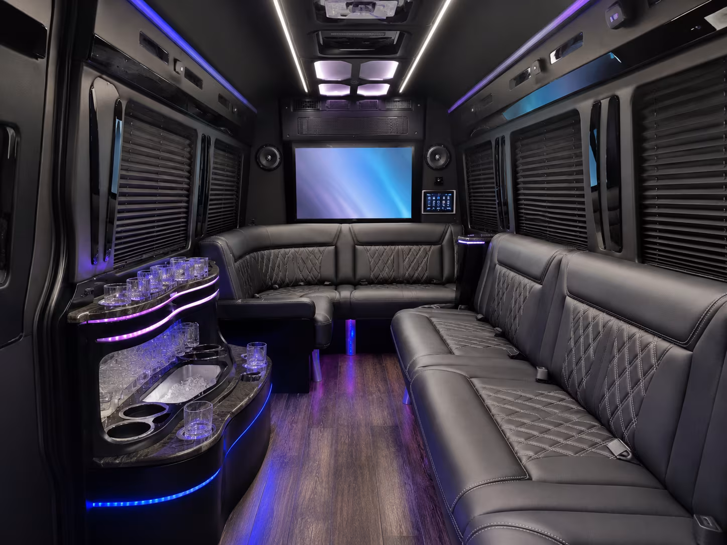 with one form compare white black and silver buses to match your wedding colors